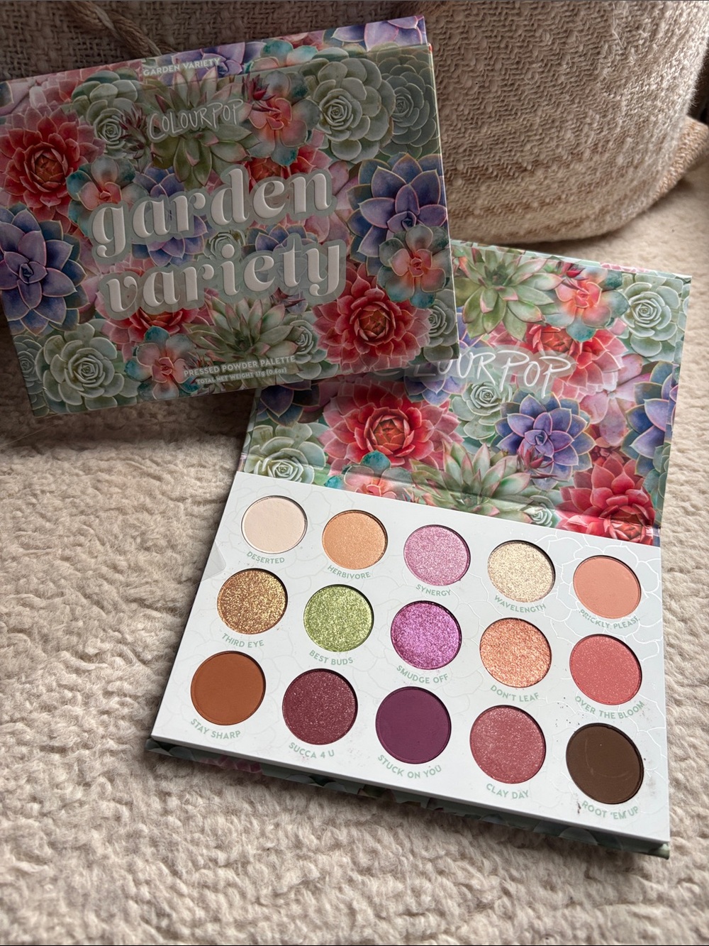 ColourPop Garden Variety Eye Shadow Palette, NWT
